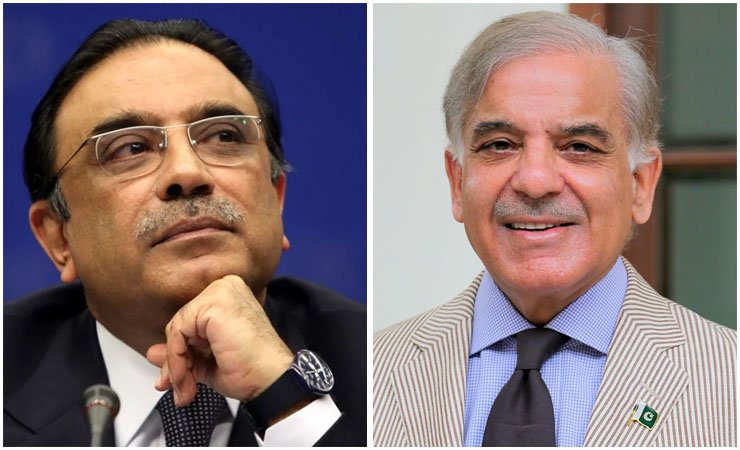 shehbaz sharif and asif zardari, آرمی چیف