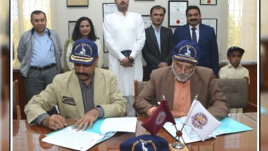 Photo of این ای ڈی یونیورسٹی اور محکمہ جنگلی حیات سندھ کے مابین مفاہمتی یادداشت پر دستخط