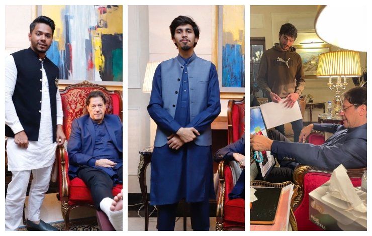 PTI, chairman, Imran Khan, Pakistan, talented, youth, meeting, پی ٹی آئی، چیئرمین، عمران خان، پاکستان، باصلاحیت، نوجوانوں، ملاقات،