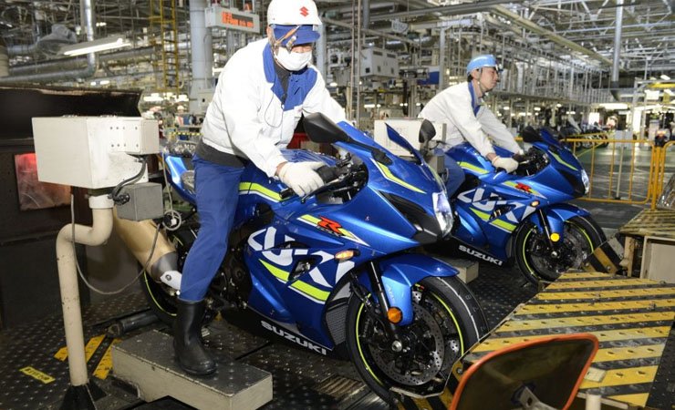 suzuki motorcycle plant, سوزوکی