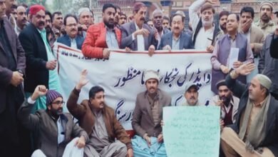 Photo of واپڈا کی ممکنہ نجکاری کے خلاف لیبر ورکرز یونین سکھر کا احتجاجی مظاہرہ