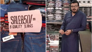 Photo of کراچی کی زینب مارکیٹ میں اصل معیار بتاکر جینز فروخت کرنے والے تاجر کا چرچا