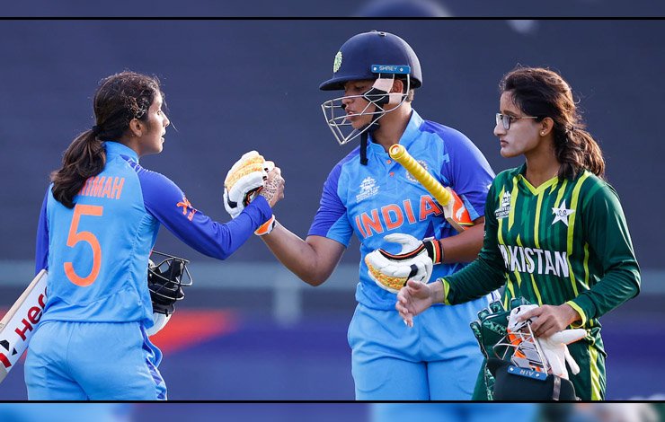 Women's, T20, world cup, India, Pakistan, 7 wickets, defeat, ویمنز، ٹی 20، ورلڈ کپ، بھارت، پاکستان، 7 وکٹوں، شکست،