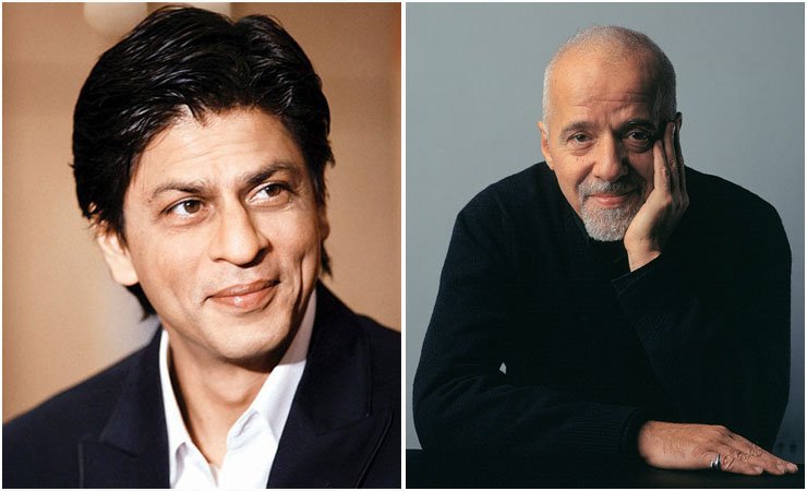 paulo coelho and shahrukh khan، کنگ خان