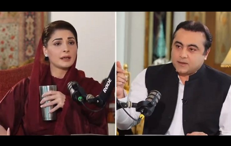 مریم نواز فیض حمید جنرل باجوہ