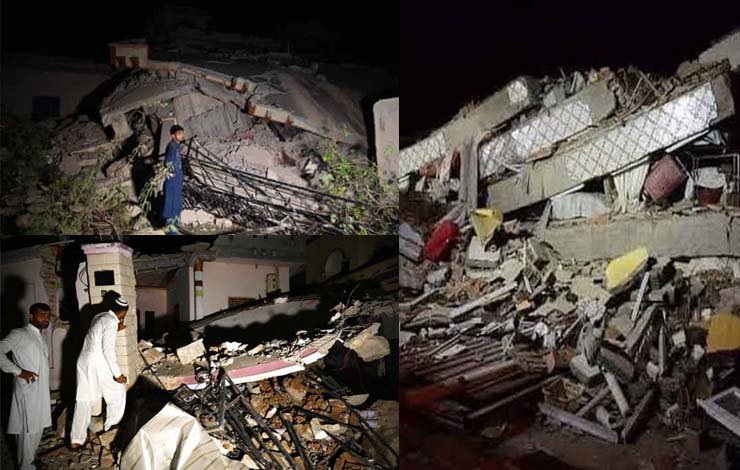 اسلام آباد آزاد کشمیر زلزلے کے جھٹکے