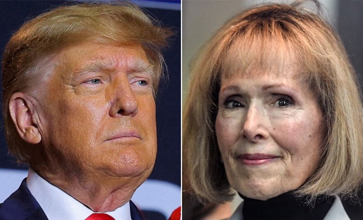 donald trump and jean carroll, ڈونلڈ ٹرمپ