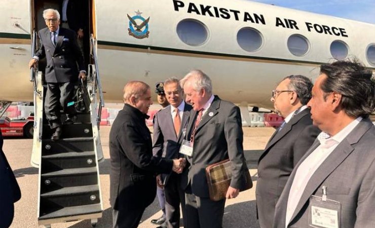 pm shehbaz sharif visit to london, وزیر اعظم