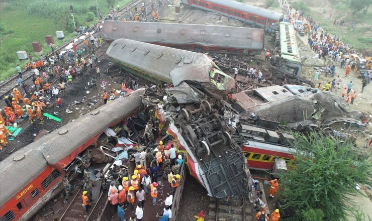 odisha train accident, odisha train accident، اڑیسہ