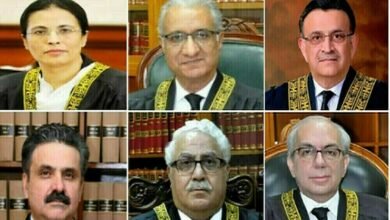 Photo of سپریم کورٹ سے ملٹری ٹرائل کے معاملے پر فل کورٹ تشکیل دینے کی حکومتی درخواست مسترد