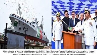 Photo of پاک بحریہ کے نئے جنگی جہاز کی لانچنگ
