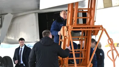 Photo of روسی صدر کا طیارہ ساز فیکٹری کا دورہ، جدید ترین اسٹرٹیجک بمبار طیارہ اڑایا