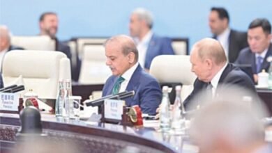 Photo of دہشت گردی خطے کیلئے سنگین خطرہ، دنیا سیاسی مفادات کیلئے جھوٹا بیانیہ تسلیم نہیں کرتی، شہباز شریف، مودی کی موجودگی میں پاکستان کا موقف پیش