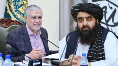 Photo of اسحاق ڈار کا افغان وزیرِ خارجہ امیر متقی سے ٹیلیفونک رابطہ